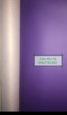 DA PU( polyurethan) màu tím khổ 1m4 độ dầy 1.2