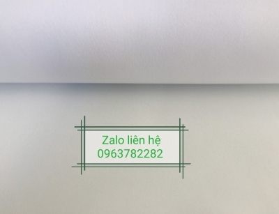DA PU( polyurethan) màu trắng khổ 1m4 độ dầy 1.2 