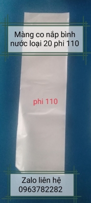 MÀNG CO NẮP BÌNH 20 LIT LOẠI TRẮNG SỮA PHI 110