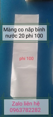 MÀNG CO NẮP BÌNH 20 LIT LOẠI TRẮNG SỮA PHI 100