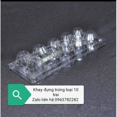 KHAY ĐỰNG TRỨNG 10 QUẢ