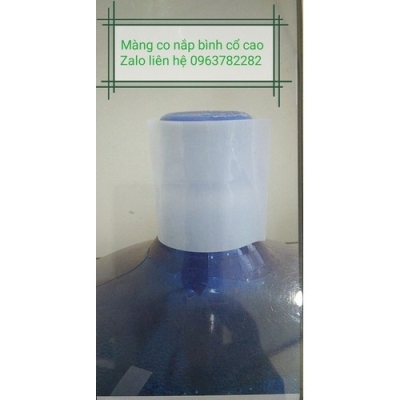 MÀNG CO NẮP BÌNH CỔ CAO 5GALON MÀU TRẮNG SỮA