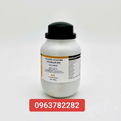 Hóa chất Iron (III) Chloride Hexahydrate FeCl3.6H2O (AR, Xilong, Cas 10025-77-1)
