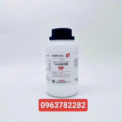 Hóa chất Magnesium Chloride hexahydrate ≥ 98% (AR, Chai 500G, JHD, Cas 7791-18-6)