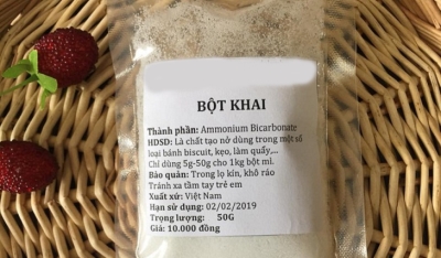 Bột khai còn có tên gọi NH4HCO3