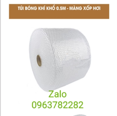 10 m màng xốp hơi hay túi bóng khí khổ 50cm dài 10m