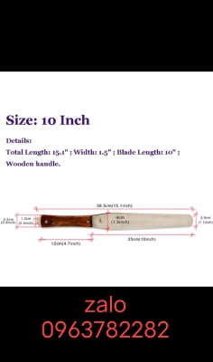 1 dao khấy dao khuấy mực,màu in dài 38 cm