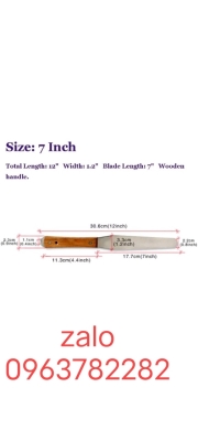 1 dao khấy dao khuấy mực,màu in dài 30 cm
