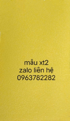 Vải simili màu vàng 
